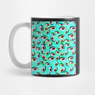 Avocado pattern Mug